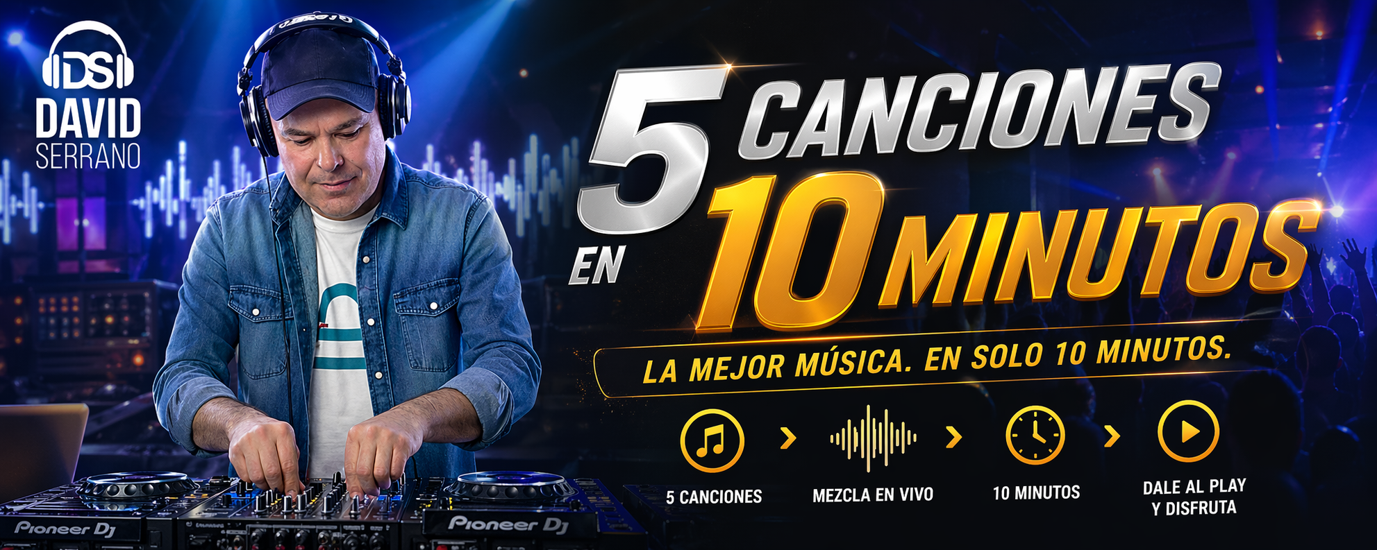 Contrata a David Serrano DJ en Castellón